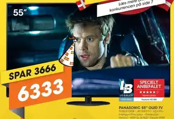 Expert Panasonic 55" OLED TV tilbud