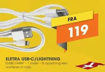 Expert Eletra USB-C/ Lightning tilbud