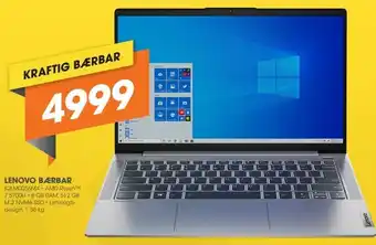 Expert Lenovo Bærbar 82LM0056MX tilbud