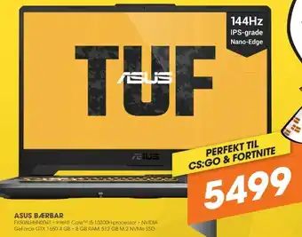 Expert Asus Bærbar FX506LHHN004T tilbud