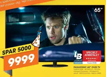 Expert Panasonic 65" OLED TV tilbud