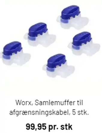 Worx, Samlemuffer Til Afgrænsningskabel 5 Stk