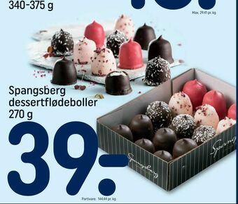 REMA 1000 Spangsberg dessertflødeboller tilbud
