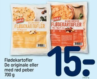 REMA 1000 Flødekartofler De originale eller med rød peber tilbud