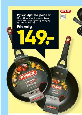 Bilka Pyrex Optima pander tilbud