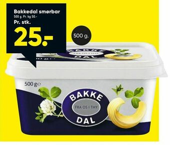 Bilka Bakkedal smørbar tilbud