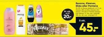 Rexona, Kleenex, Elida eller Pantene