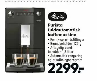 Bilka Purista fuldautomatisk kaffemaskine tilbud