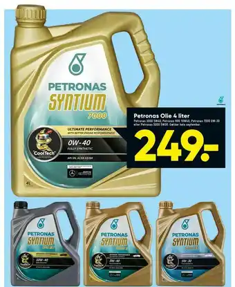 Petronas Olie 4 liter