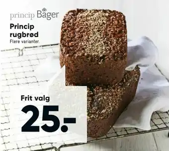 Bilka Princip rugbrød tilbud