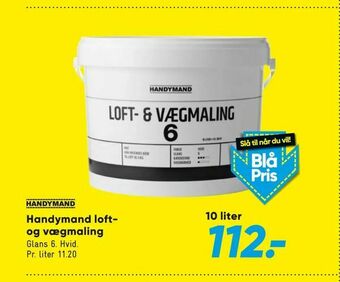 Bilka Handymand loft og vægmaling tilbud