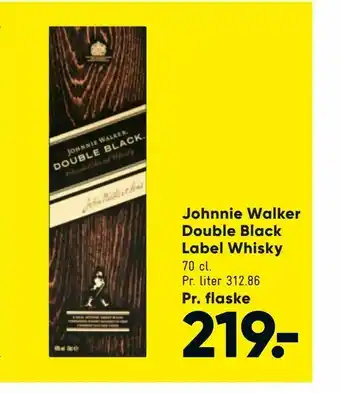 Bilka Johnnie Walker Double Black Label Whisky tilbud