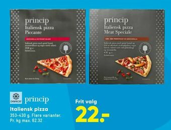 Bilka Italiensk pizza tilbud