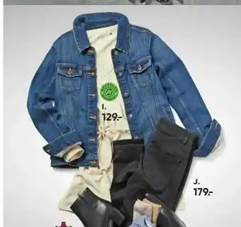Bilka Denimjakke eller jeans. Jakke tilbud