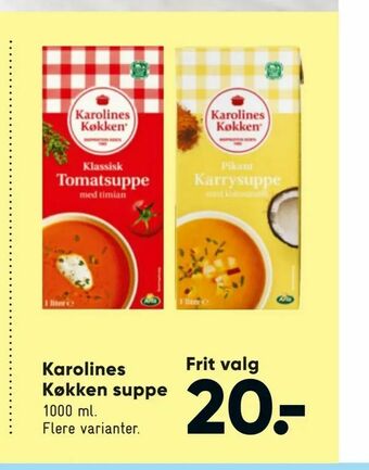 Bilka Karolines Køkken suppe tilbud