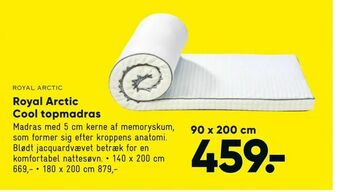 Bilka Royal Arctic Cool topmadras tilbud