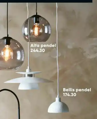 Bilka Bellis pendel tilbud