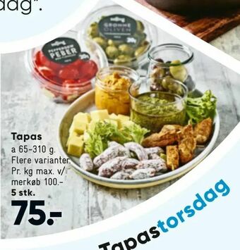 Bilka Tapas tilbud