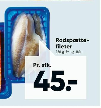 Bilka Rødspættefileter tilbud