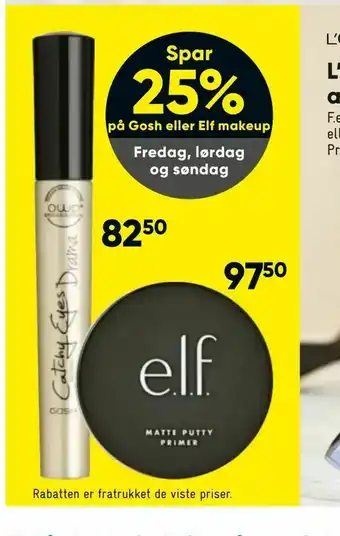 Gosh eller Elf makeup