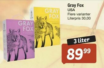 Fakta Tyskland Gray Fox tilbud