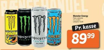 Fakta Tyskland Monster Energy tilbud