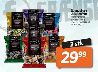 Fakta Tyskland Spangsberg Julekonfekt tilbud