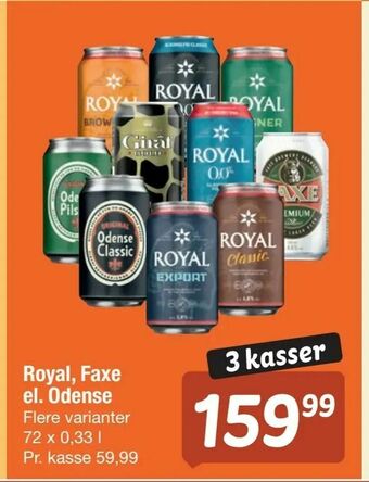 Fakta Tyskland Royal, Faxe el. Odense tilbud