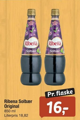 Fakta Tyskland Ribena Solbær Original tilbud