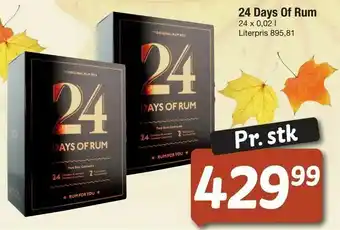 Fakta Tyskland 24 Days Of Rum tilbud