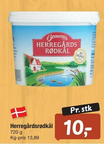 Fakta Tyskland Herregårdsrødkål tilbud