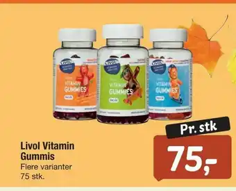 Fakta Tyskland Livol Vitamin Gummis tilbud