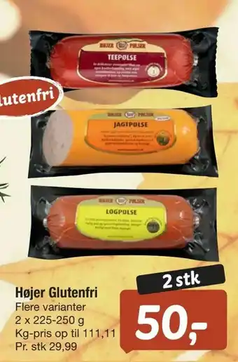 Fakta Tyskland Højer Glutenfri tilbud