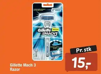 Fakta Tyskland Gillette Mach 3 Razor tilbud