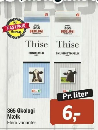 Fakta Tyskland 365 Økologi Mælk tilbud