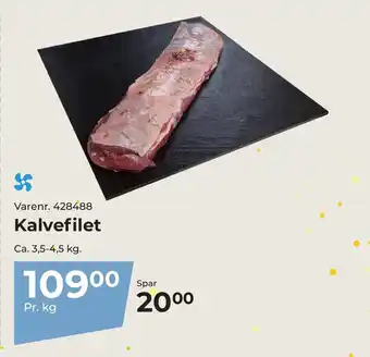 Kalvefilet