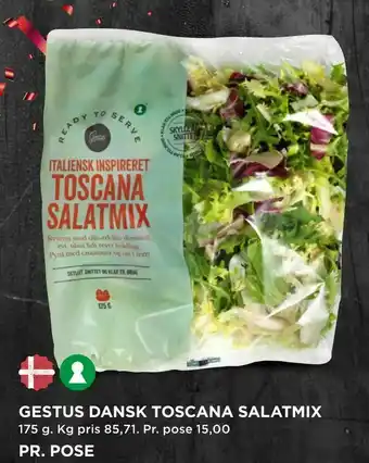MENY Gestus dansk toscana salatmix tilbud