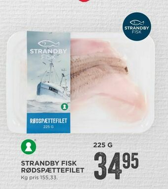 MENY Strandby fisk rødspættefilet tilbud