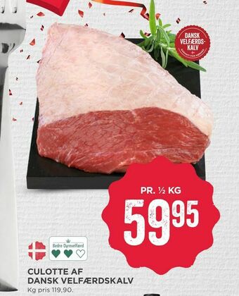 MENY Culotte af dansk velfærdskalv tilbud