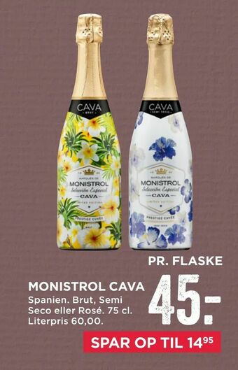 MENY Monistrol cava tilbud