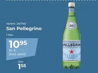 Dagrofa S-Engros San Pellegrino tilbud