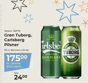 Grøn Tuborg, Carlsberg Pilsner