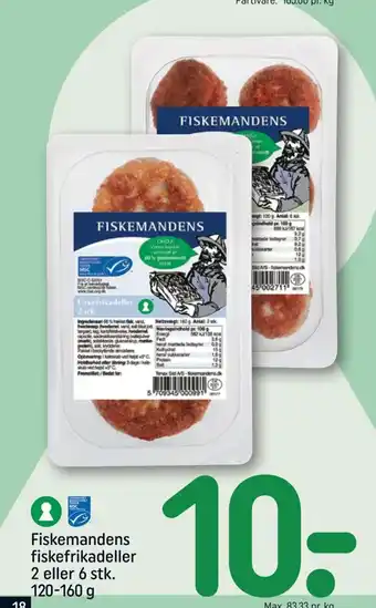 Fiskemandens fiskefrikadeller