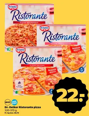 Netto Dr. Oetker Ristorante pizza 320-375 g. tilbud