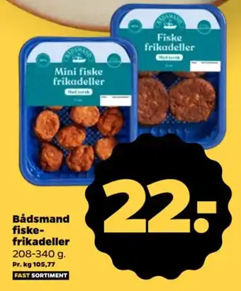 Netto Bådsmand fiske-frikadeller tilbud