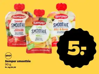 Netto Semper smoothie tilbud