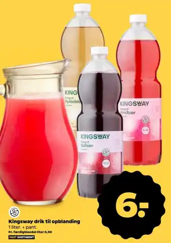 Netto Kingsway drik til opblanding tilbud