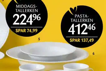 Kop & Kande Tallerkener tilbud