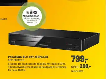 Panasonic Center Panasonic blu-ray afspiller tilbud