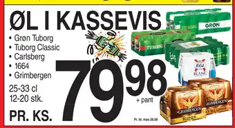 ABC Lavpris Øl i kassevis tilbud